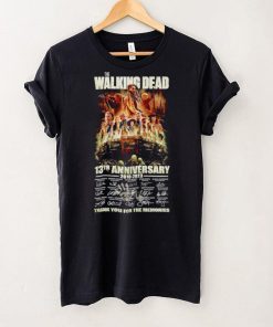 New The Walking Dead 13th anniversary 2010 2023 thank you for the memories shirt