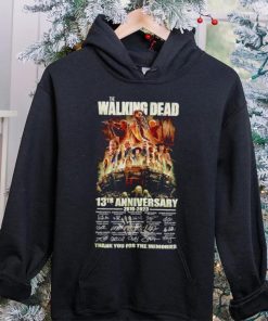 New The Walking Dead 13th anniversary 2010 2023 thank you for the memories shirt