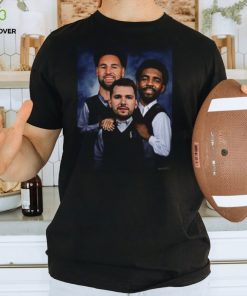 New Trio New Big 3 Luka Doncic Kyrie Irvin Klay Thompson Dallas Mavericks Vintage Unisex T Shirt