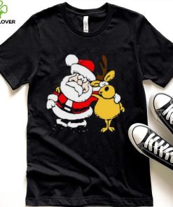 New Year Santa Claus Deer Cartoon T Shirt Men's Tees Fitted Short Sleeve Large Size Tops Custom Image For Christmas 3 New Year Santa Claus Deer Cartoon T Shirt Men's Tees Fitted Short Sleeve Large Size Tops Custom Image For Christmas