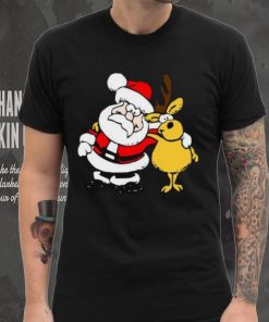 New Year Santa Claus Deer Cartoon T Shirt Men's Tees Fitted Short Sleeve Large Size Tops Custom Image For Christmas 4 New Year Santa Claus Deer Cartoon T Shirt Men's Tees Fitted Short Sleeve Large Size Tops Custom Image For Christmas
