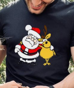 New Year Santa Claus Deer Cartoon T Shirt Men's Tees Fitted Short Sleeve Large Size Tops Custom Image For Christmas 6 New Year Santa Claus Deer Cartoon T Shirt Men's Tees Fitted Short Sleeve Large Size Tops Custom Image For Christmas