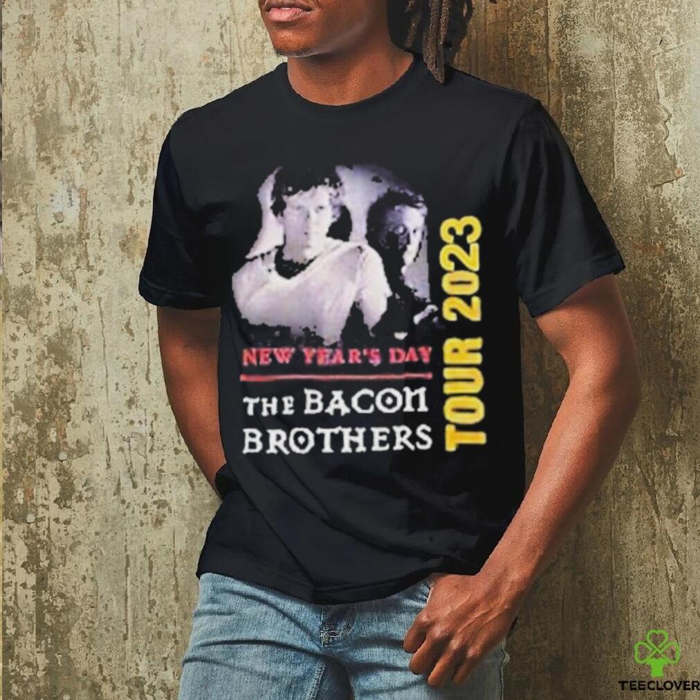 New Year’s day the bacon brothers tour 2023 shirt New Year’s day the bacon brothers tour 2023 shirt