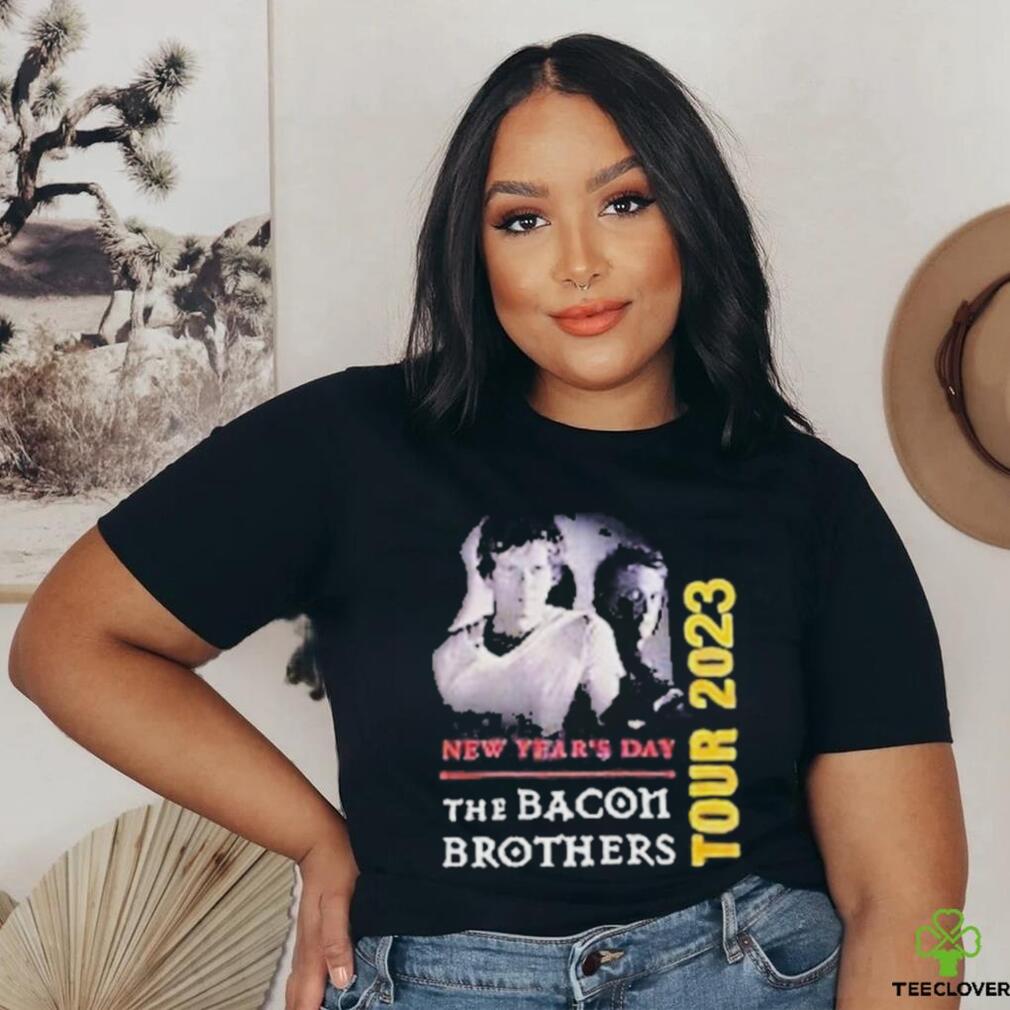 New Year’s day the bacon brothers tour 2023 shirt New Year’s day the bacon brothers tour 2023 shirt