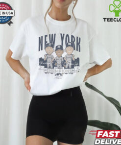 New York Baseball League Champions Caricatures Shirt