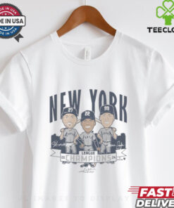 New York Baseball League Champions Caricatures Shirt