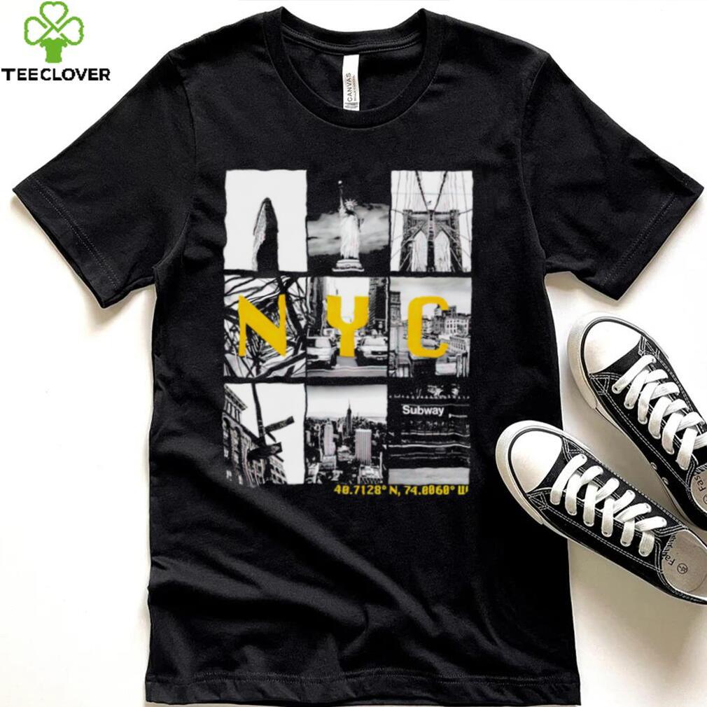 New York Black and White montage NYC graphic shirt New York Black and White montage NYC graphic shirt