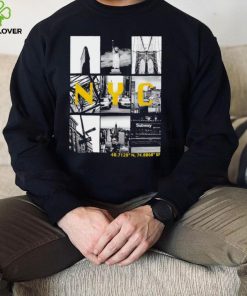 New York Black and White montage NYC graphic shirt
