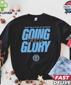 New York City FC going for glory 2024 MLS Cup Playoffs shirt