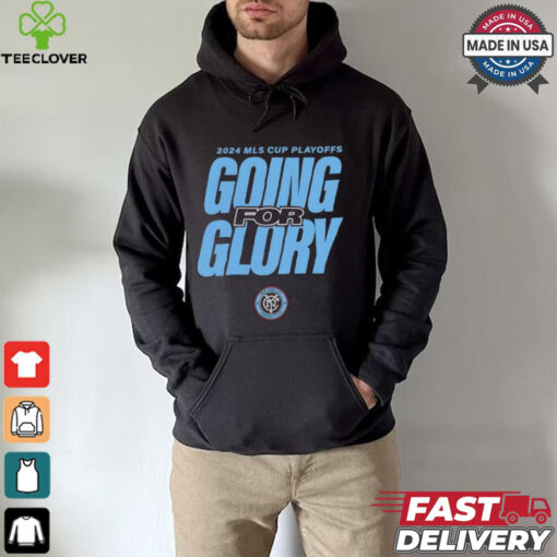 New York City FC going for glory 2024 MLS Cup Playoffs shirt