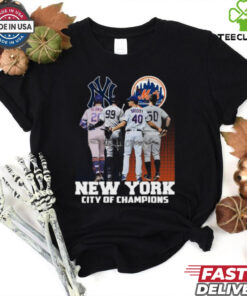 New York City Of Champions New York Yankees And New York Mets Signatures 2024 T hoodie, sweater, longsleeve, shirt v-neck, t-shirt