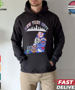 New York City teams collage shirt