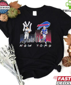 New York Friends Aaron Judge X Josh Allen Signatures Shirt