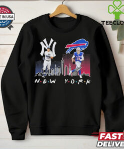 New York Friends Aaron Judge X Josh Allen Signatures Shirt