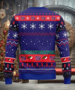 New York Giants 12 Grinch Xmas Day Christmas Ugly Sweater