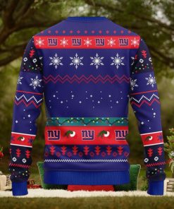 New York Giants 12 Grinch Xmas Day Christmas Ugly Sweater
