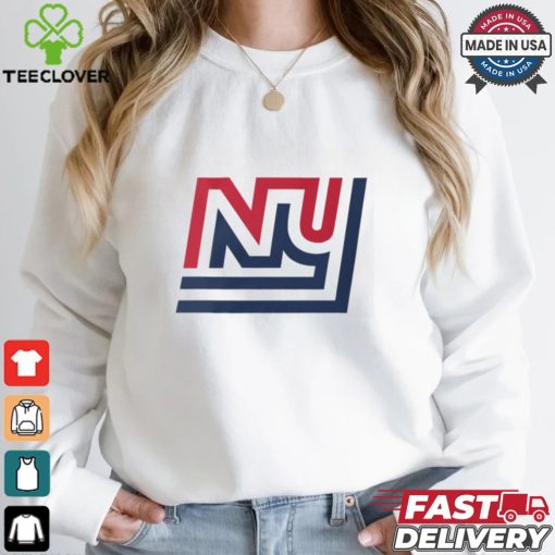 New York Giants 1975 Retro Logo T Shirt