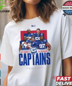 New York Giants 2024 Season Team Captains Shirt