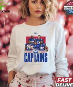 New York Giants 2024 Season Team Captains Shirt