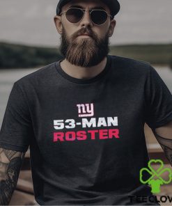 New York Giants 53 Man Roster Shirt Shirt