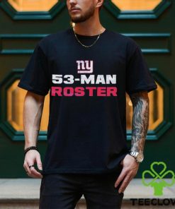 New York Giants 53 Man Roster Shirt Shirt