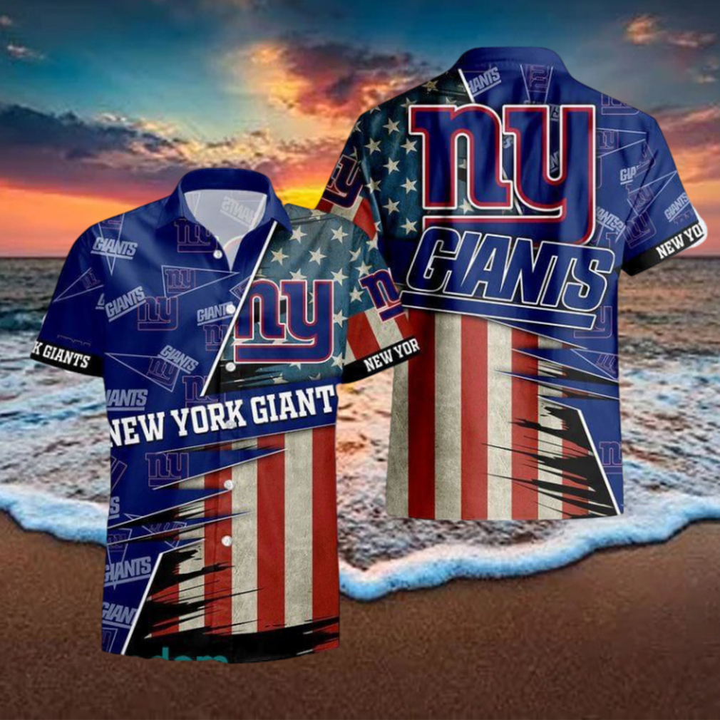 New York Giants American 3D All Over Print Flag Hawaiian Shirt For Men And  Women Gift Beach Holiday - Limotees