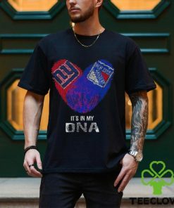 New York Giants And New York Rangers Heart It’s In My DNA 2023 shirt