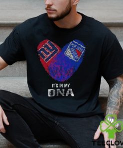 New York Giants And New York Rangers Heart It’s In My DNA 2023 hoodie, sweater, longsleeve, shirt v-neck, t-shirt