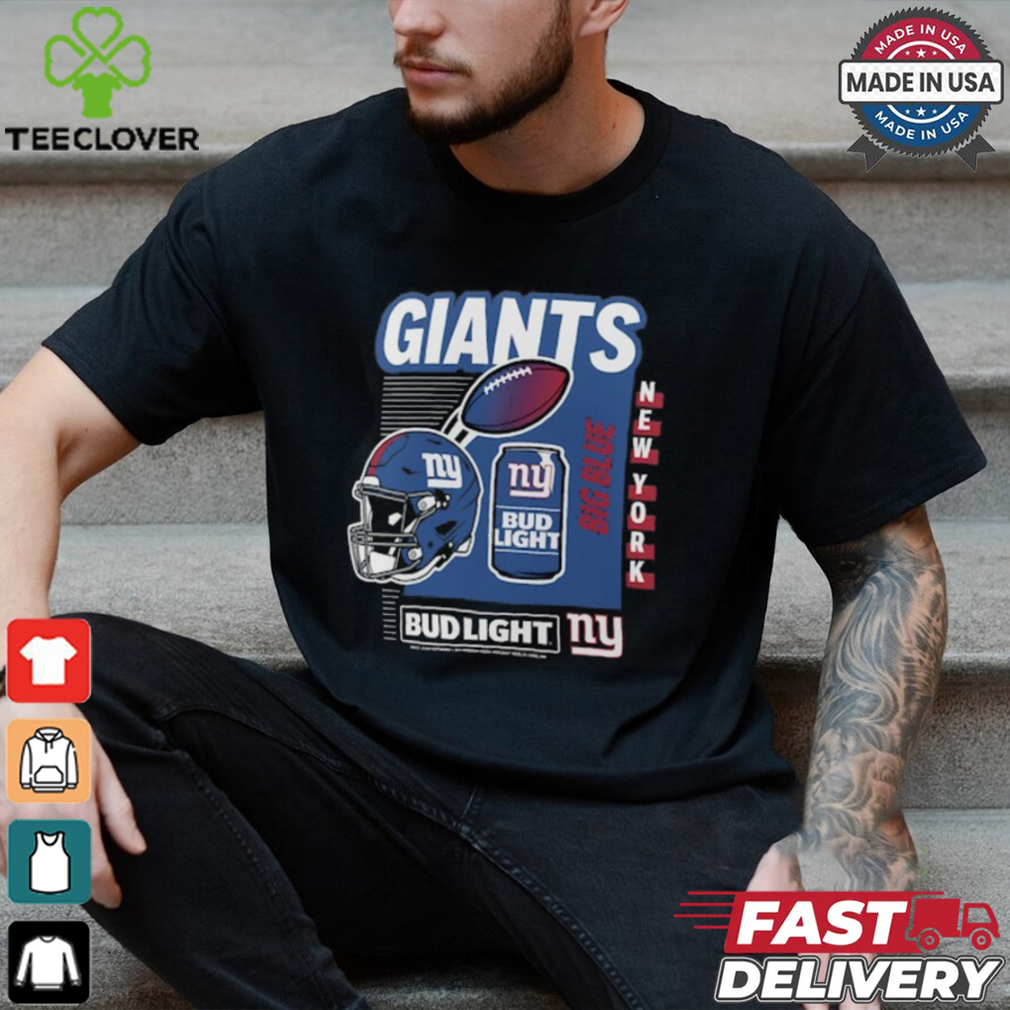 New York Giants Anheuser Busch T Shirt New York Giants Anheuser Busch T Shirt