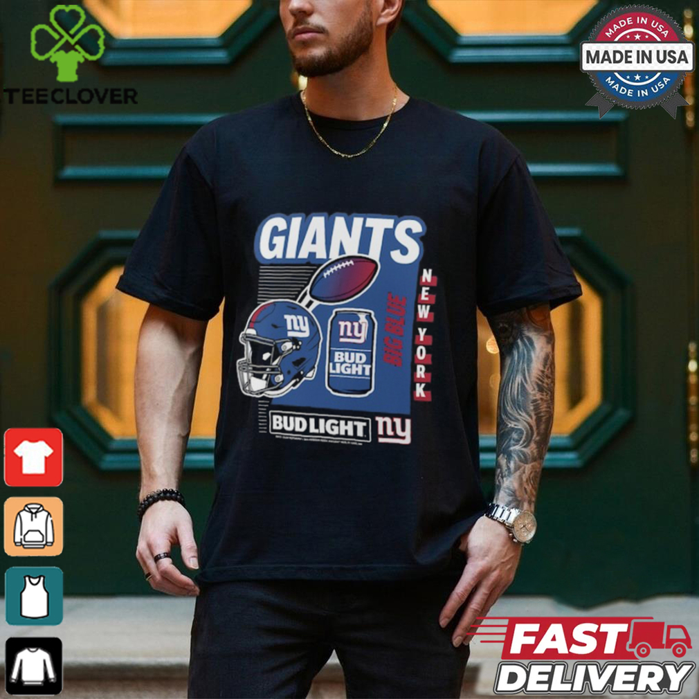 New York Giants Anheuser Busch T Shirt New York Giants Anheuser Busch T Shirt
