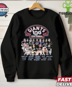 New York Giants Centennial 100 Years 1925 2025 T Shirt
