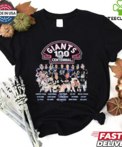 New York Giants Centennial 100 Years 1925 2025 T Shirt