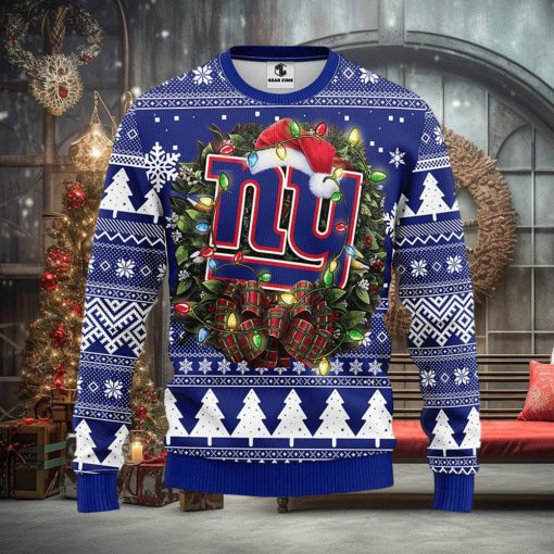 New York Giants Christmas Ugly Sweater