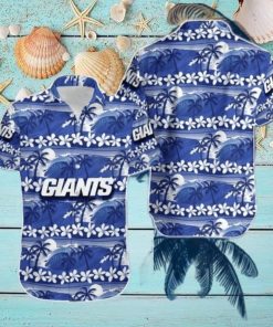 New York Giants Coconut Trees NFL Gift For Fan Hawaii Shirt