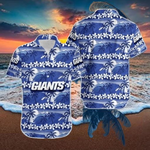 New York Giants Coconut Trees NFL Gift For Fan Hawaii Shirt