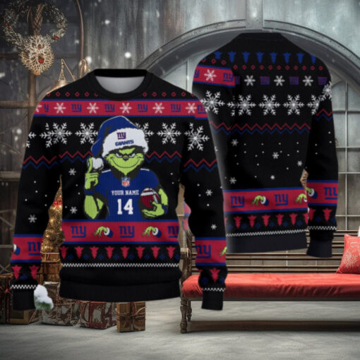 New York Giants Custom Chrismas Ugly Sweater