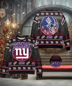 New York Giants Fans Ugly Christmas Sweater Xmas 3D Printed Christmas Sweater Gift