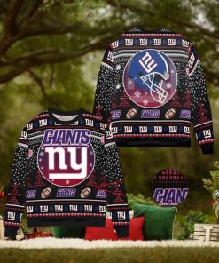 New York Giants Fans Ugly Christmas Sweater Xmas 3D Printed Christmas Sweater Gift