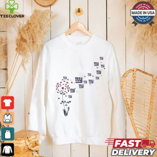 New York Giants Floral Dandelion Shirt