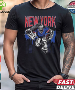 New York Giants Football Skeleton Bootleg Shirt