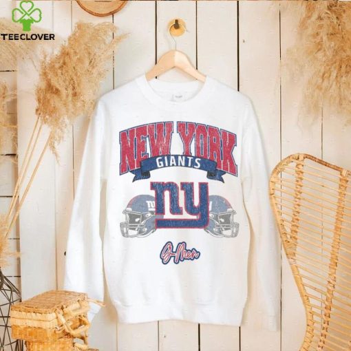 New York Giants Gameday Couture Passing Time Pullover Shirt