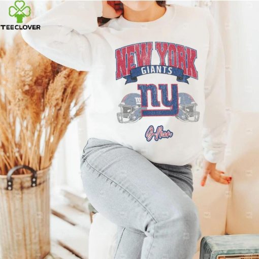 New York Giants Gameday Couture Passing Time Pullover Shirt