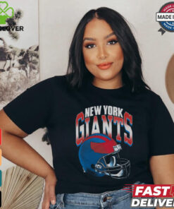 New York Giants Gradient Helmet shirt