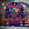 New York Giants Grinch Hug Christmas Ugly Sweater