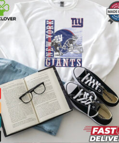 New York Giants Helmet Dash T Shirt