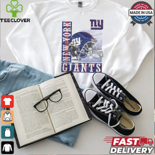 New York Giants Helmet Dash T Shirt