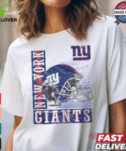 New York Giants Helmet Dash T Shirt