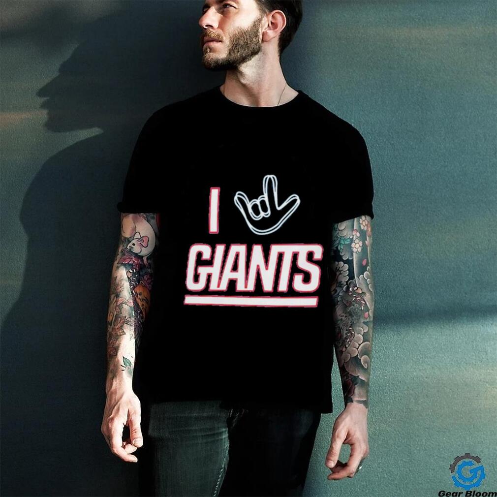 New York Giants The NFL ASL Collection By Love Sign Tri-Blend