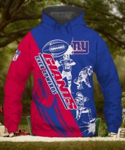 New York Giants Hoodie 3D Cartoon Player Cute Sweatshirt