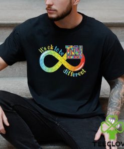 New York Giants It’s Ok To Be Different Autism Infinity T Shirt.